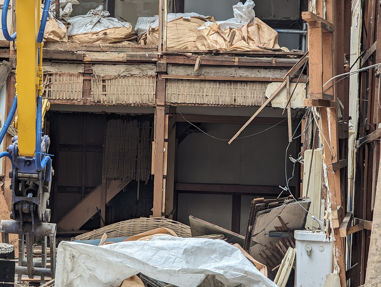 Residential house demolition